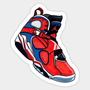 AJ 8 Sticker